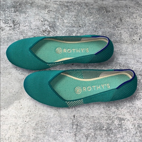 Rothy’s Calypso Green Flats - Picture 3 of 9